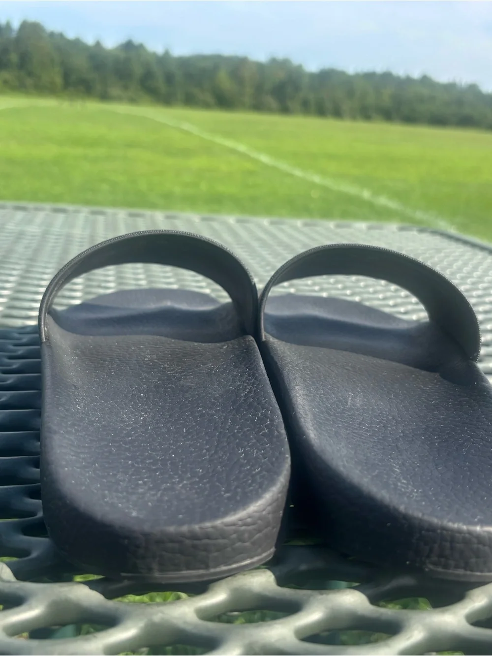 Salvatore Ferragamo 'Groove' Slide Sandal, Size 10 M US